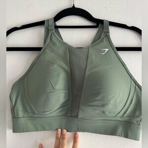 Gymshark High Neck Sports Bra with Racerback